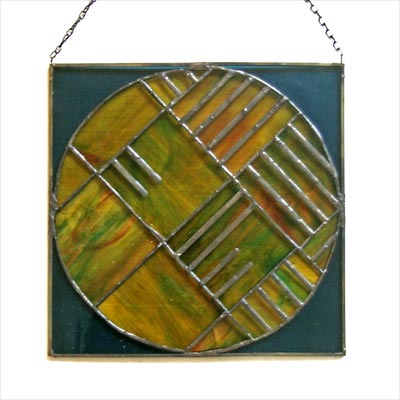 Piece of Stained Glass - Nir Pearlson Architect, Inc. Logo
