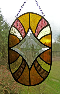 Piece of Stained Glass - Wishing Star